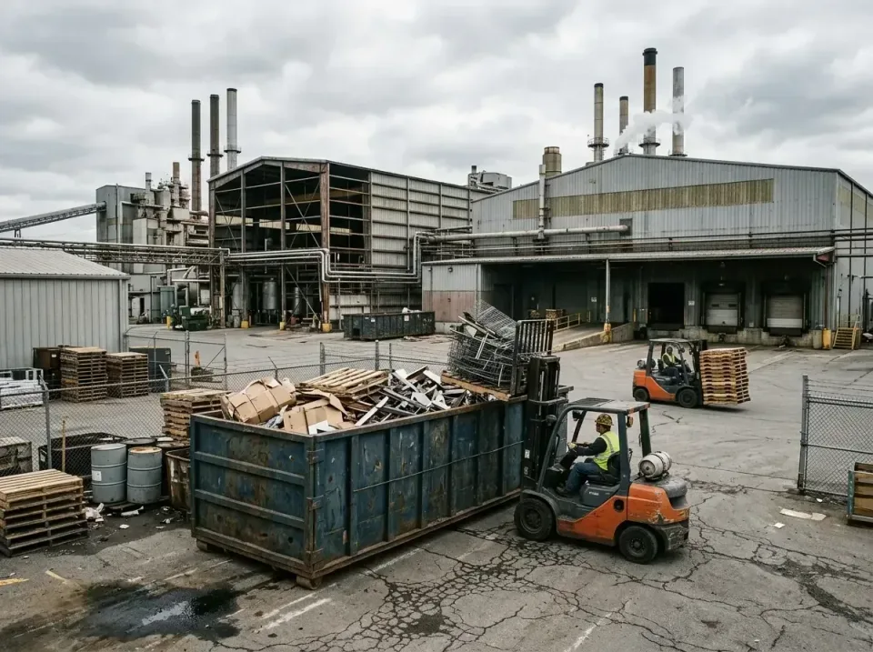 industrial-factory-scrap-conta-003 — frequently asked questions, Cheap Roll-off Dumpster Rentals in Fairmont City, IL